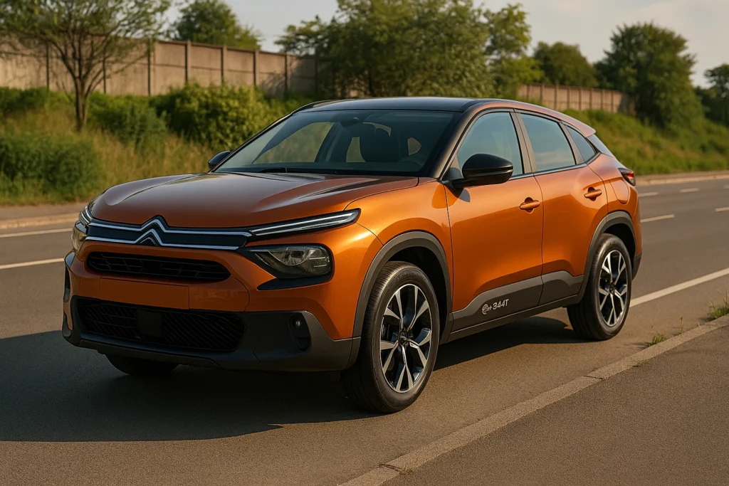 Citroën Basalt Coupe SUV Spotted Testing