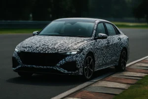 Hyundai Verna N Line Spotted Testing