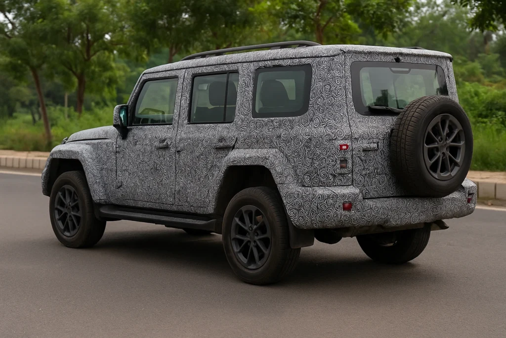 Mahindra Thar Armada 5-Door Spotted