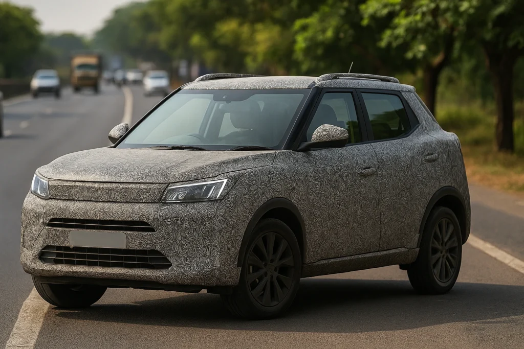 Mahindra XUV300 Facelift Spotted