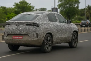 Tata Curvv EV Spotted Testing